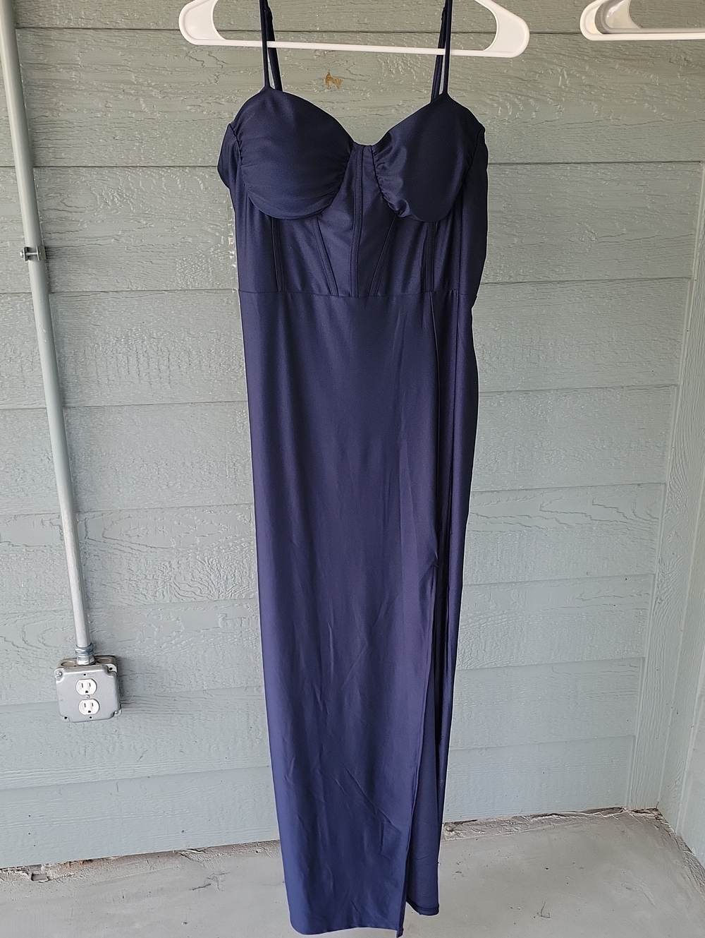 Long Blue Dress